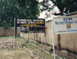 ECWA church signs