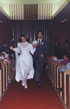 skipping down the aisle